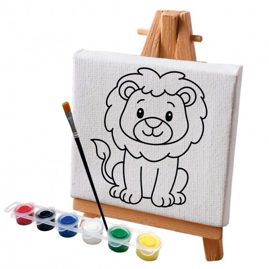 TUVAL BOYAMA SETİ ASLAN