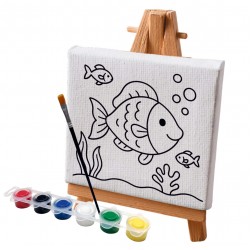 TUVAL BOYAMA SETİ BALIK 3