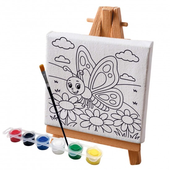 TUVAL BOYAMA SETİ KELEBEK 2