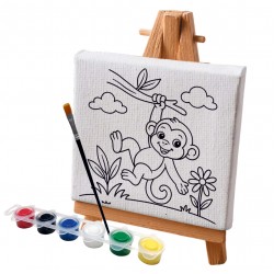 TUVAL BOYAMA SETİ MAYMUN