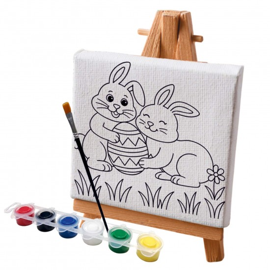 TUVAL BOYAMA SETİ TAVŞAN2