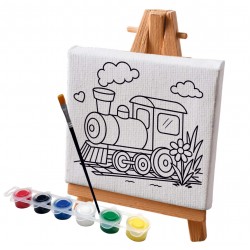 TUVAL BOYAMA SETİ TREN