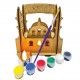 3D Ahşap Camii Hoşgeldin Ramazan Boyama Set 
