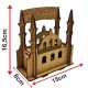 3D Ahşap Camii Hoşgeldin Ramazan Boyama Set 