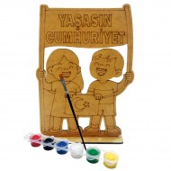 Ahşap Boyama Seti 29 Ekim Model1A