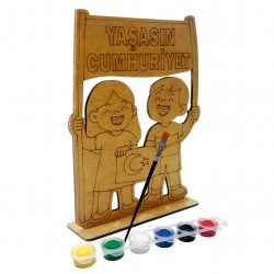 Ahşap Boyama Seti 29 Ekim Model1A