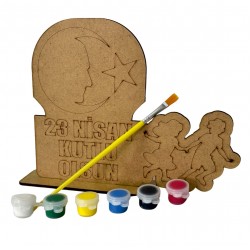 Ahşap Boyama Seti  Atatürk Çocuklar  Model2 NS3