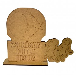 Ahşap Boyama Atarürk Çocuklar  Model3 NS3