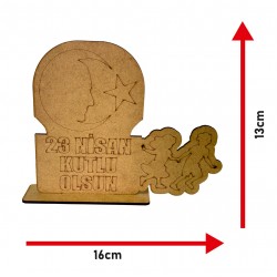 Ahşap Boyama Atarürk Çocuklar  Model3 NS3