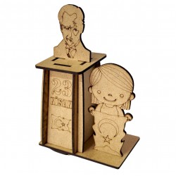 Ahşap Boyama Seti 23 Nisan Atatürk Büst  Model3 NS10