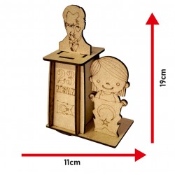 Ahşap Boyama Seti 23 Nisan Atatürk Büst  Model3 NS10