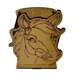 Ahşap Boyama Seti At Sade Kalemlik