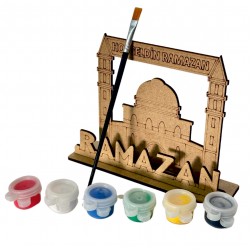 Ahşap Boyama Seti Hoşgeldin Ramazan