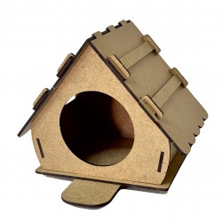 Ahşap Boyama Seti Kuş Sade Evi