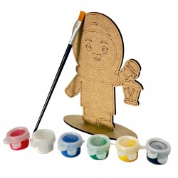 Ahşap Boyama Seti Ramazan  Özel Figür A 1