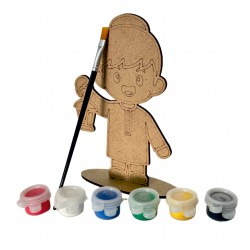 Ahşap Boyama Seti Ramazan  Özel Figür