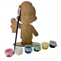 Ahşap Boyama Seti Ramazan  Özel Figür