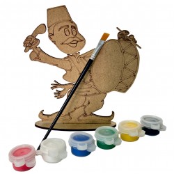 Ahşap Boyama Seti Ramazan Davulcusu 2Model