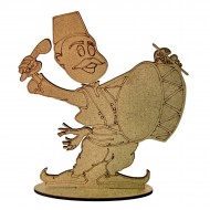 Ahşap Boyama Ramazan Davulcusu 2Model