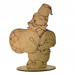 Ahşap Boyama Ramazan Davulcusu