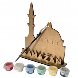 Ahşap Boyama Seti Ramazan Özel Camii 1