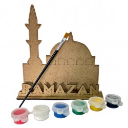Ahşap Boyama Seti Ramazan Özel Camii 1