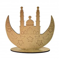 Ahşap Boyama Ramazan Özel Camii Hilal