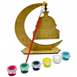 Ahşap Boyama Seti Ramazan Özel Camii Hilal Sarkaç