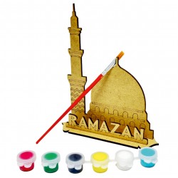 Ahşap Boyama Seti Ramazan Özel Camii Rmt