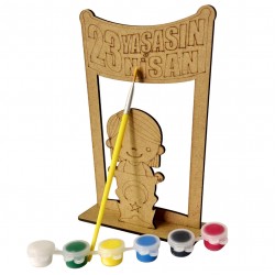 Ahşap Boyama Seti Yaşasın 23 Nisan  Model NS5