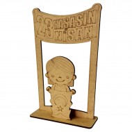 Ahşap Boyama  Yaşasın 23 Nisan  Model3 NS5