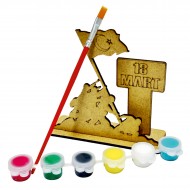 Ahşap Boyama Seti Çanakkale 18 Mart Bayrak Ahşap Boyama Seti Çanakkale 18 Mart Bayrak