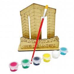 Ahşap Boyama Seti Çanakkale Anıt 