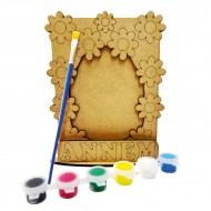 Ahşap Boyama Seti Anneler Günü Çerçeve 4