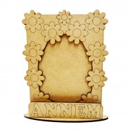 Ahşap Boyama Anneler Günü Çerçeve 4