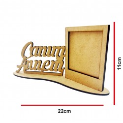 Ahşap Boyama Çerçeve Canım Annem 12