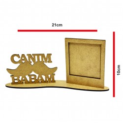 Ahşap Boyama Çerçeve Canım Babam-1