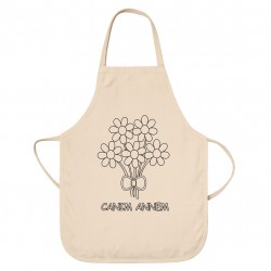 Anneler Günü Boyama Mutfak Önlüğü Seti Model11