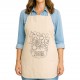 Anneler Günü Boyama Mutfak Önlüğü Boyasız Model12