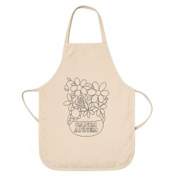 Anneler Günü Boyama Mutfak Önlüğü Seti Model12