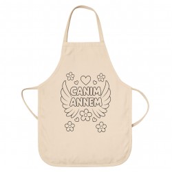 Anneler Günü Boyama Mutfak Önlüğü Seti Model2