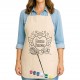 Anneler Günü Boyama Mutfak Önlüğü Seti Model3