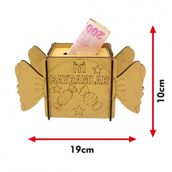 Bamrama Özel Ahşap Boyama Kumbara Hediye Bamrama Özel Ahşap Boyama Kumbara Hediye