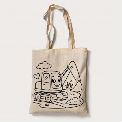 Bez Çanta Boyama Kepce Desen Set