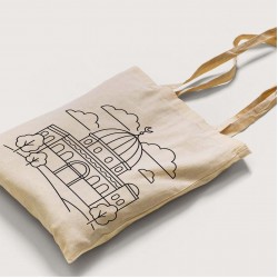 Bez Çanta Boyama Mescid-i Aksa2 Desen Set