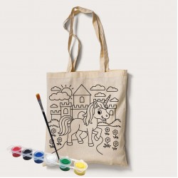 Bez Çanta Boyama Unicorn2 Desen Set