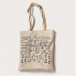 Bez Çanta Boyama Unicorn2 Desen Set