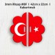 Kabartmalı Türk Bayrağı Gösteri Panosu –Model2 Kabartmalı Türk Bayrağı Gösteri Panosu –Model2