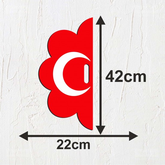 Kabartmalı Türk Bayrağı Gösteri Panosu –Model2 Kabartmalı Türk Bayrağı Gösteri Panosu –Model2