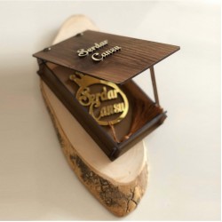 Kişiye Özel Araba Dikiz Aynası  süsü araba aksesuar süsü pleksi Aynalı Oval Deseni 3